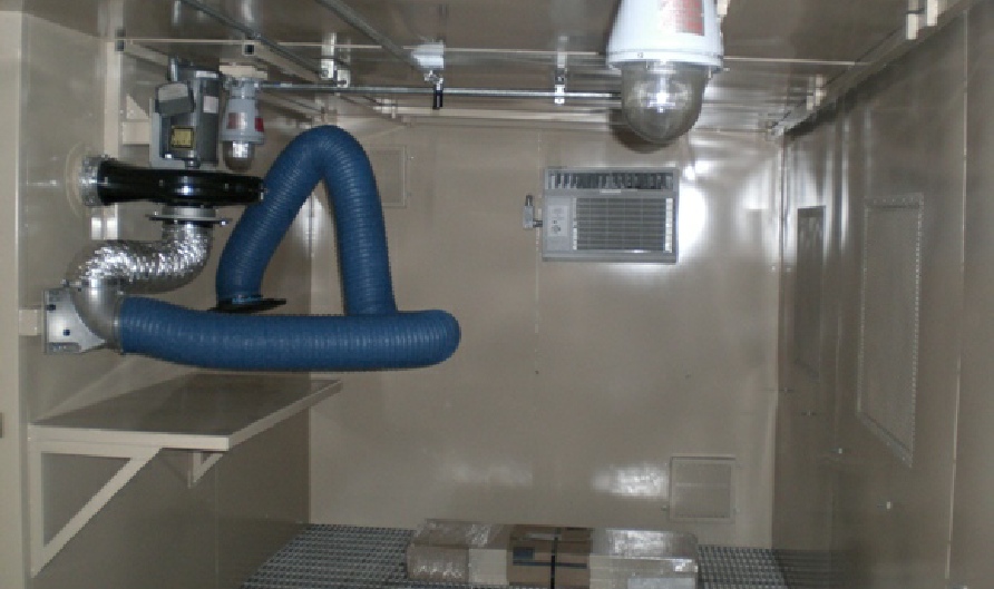 Fume Removal Extractor Arm